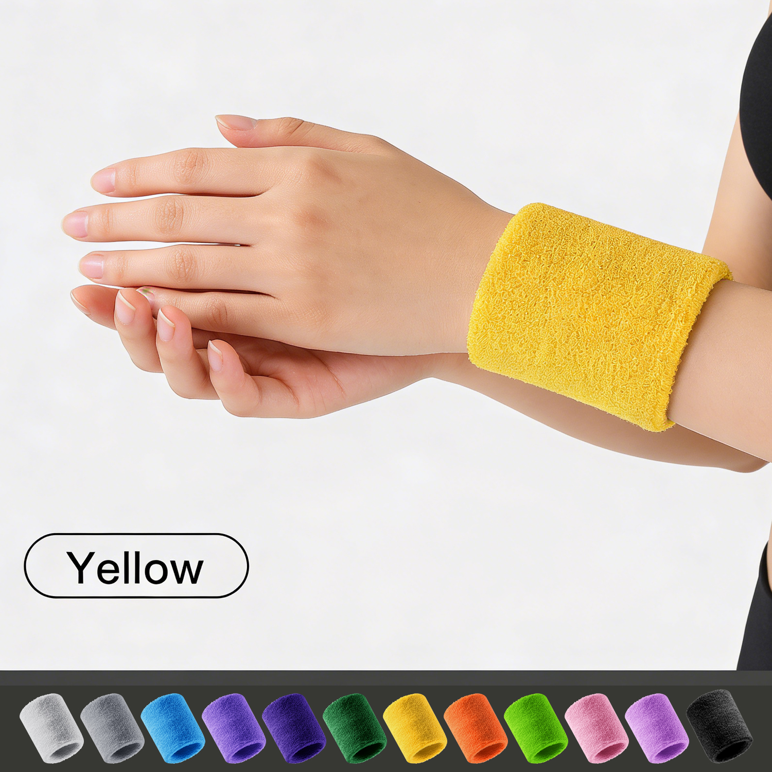Badminton Smash - Towel Sports Wrist bands Tennis Sweat