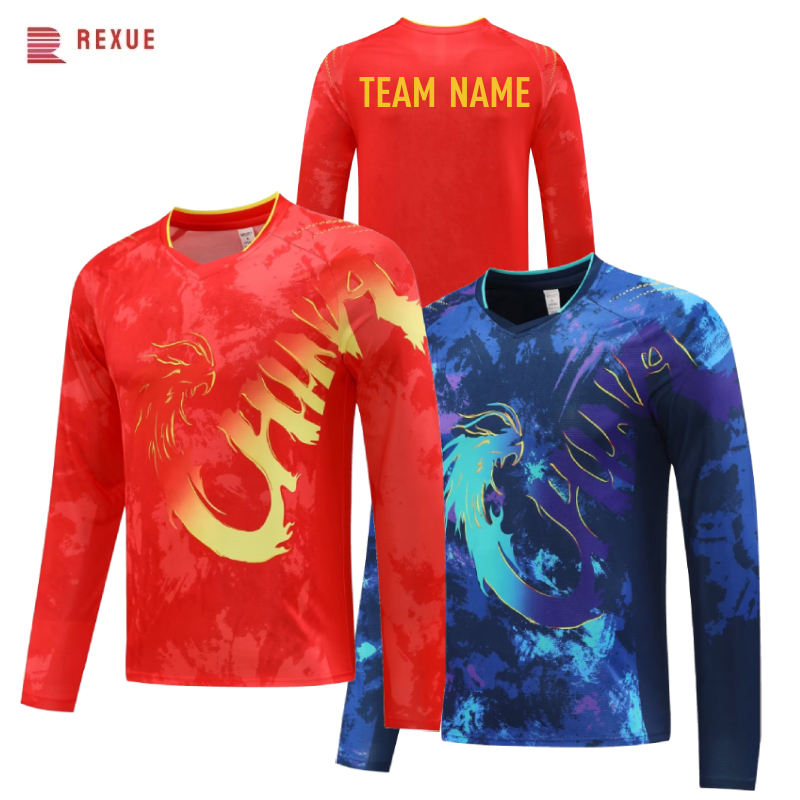 Badminton Rank - China Dragon Long Sleeve Table Tennis