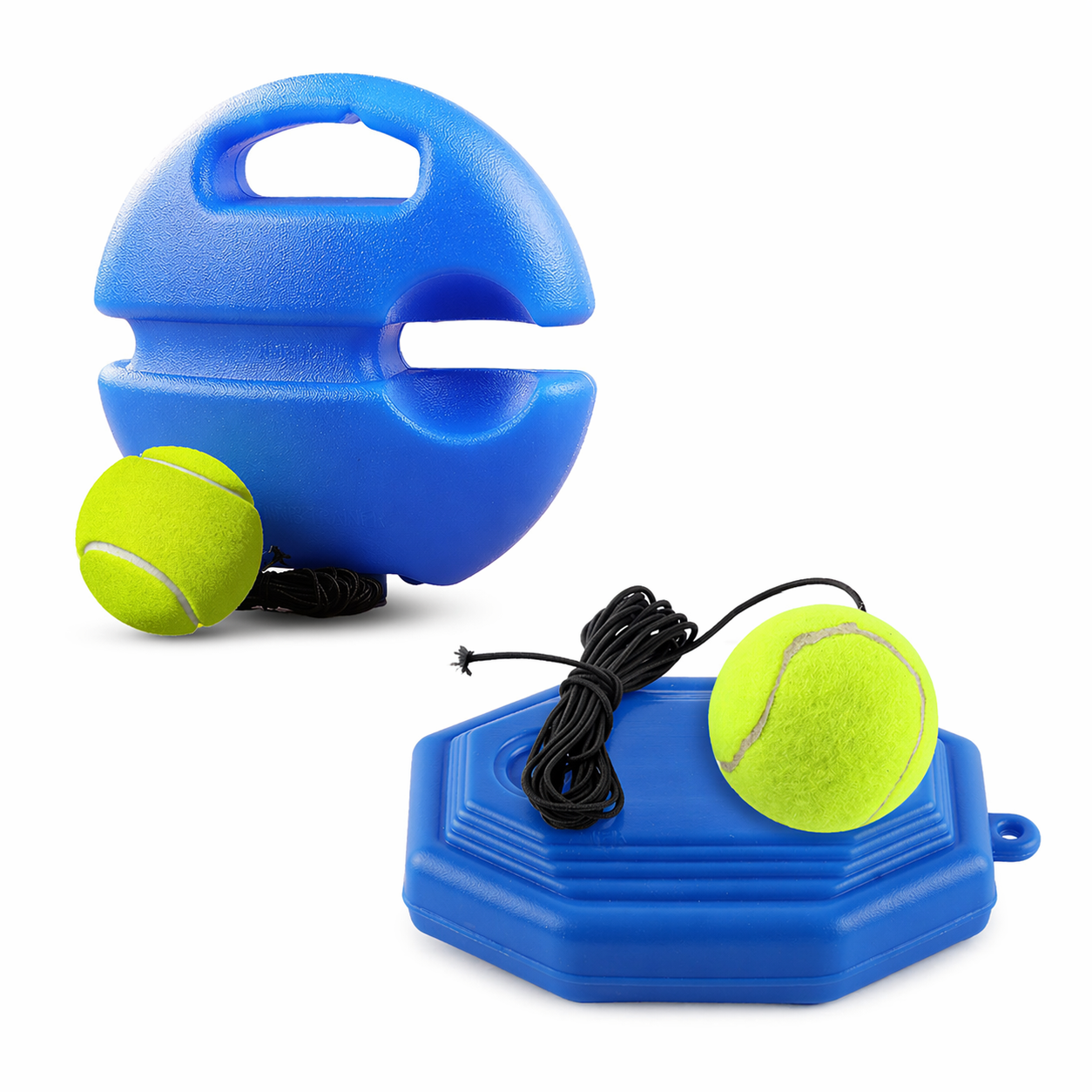 Badminton Smash - Portable Tennis Trainer Rebound Ball Set