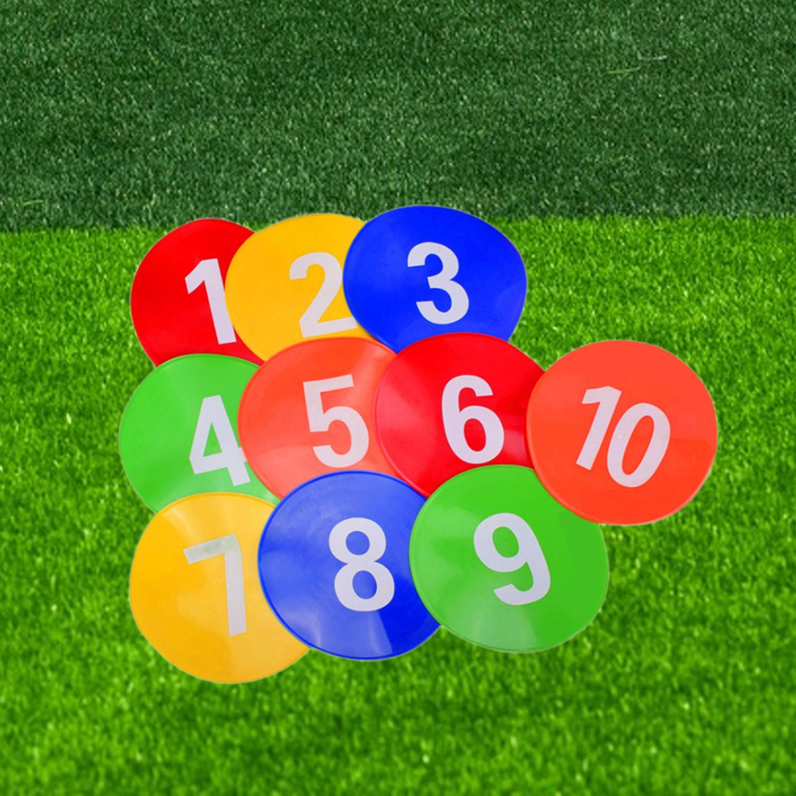 Soccer Flat Cones PVC Markers  – Court Marker Cone recenzja i cena