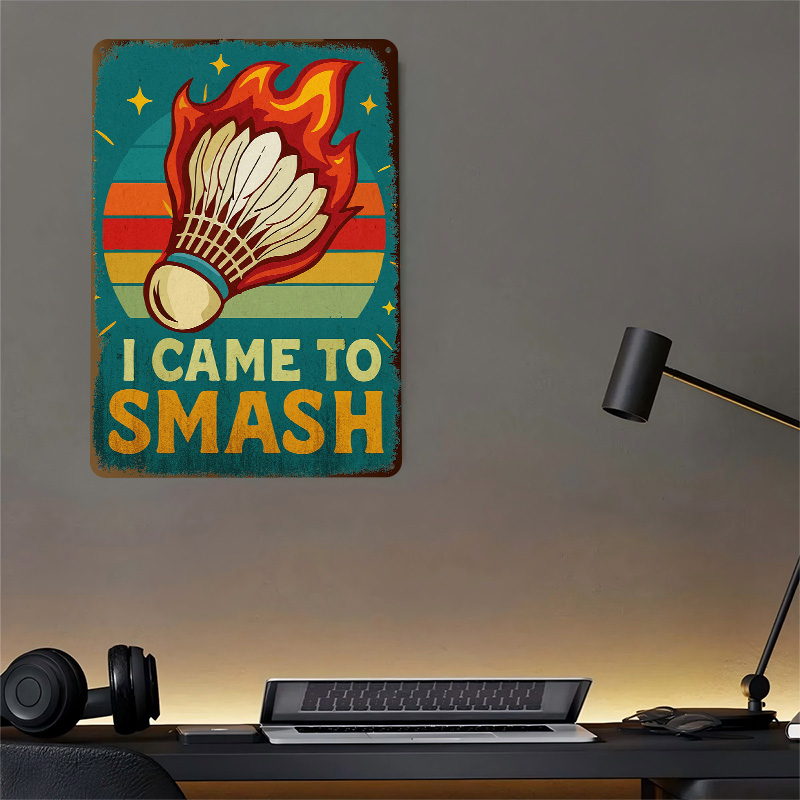 Vintage Funny Badminton Joke 3 – Badminton Poster recenzja i cena
