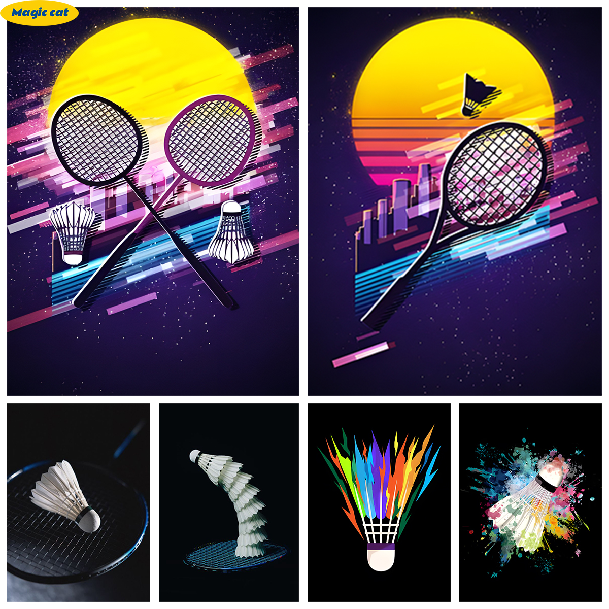 Badminton 5D Diamond Painting  – Badminton Poster recenzja i cena