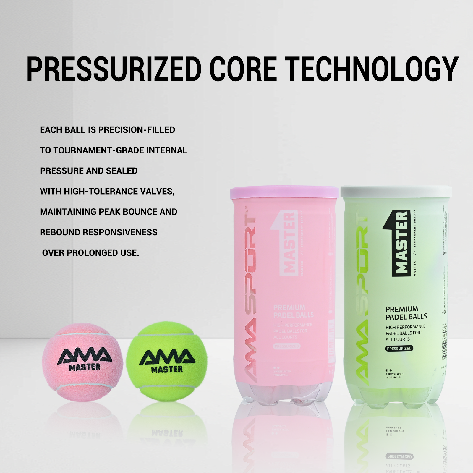 AMA MASTER Colored Padel Balls – Badminton Yonex Nanoflare recenzja i cena