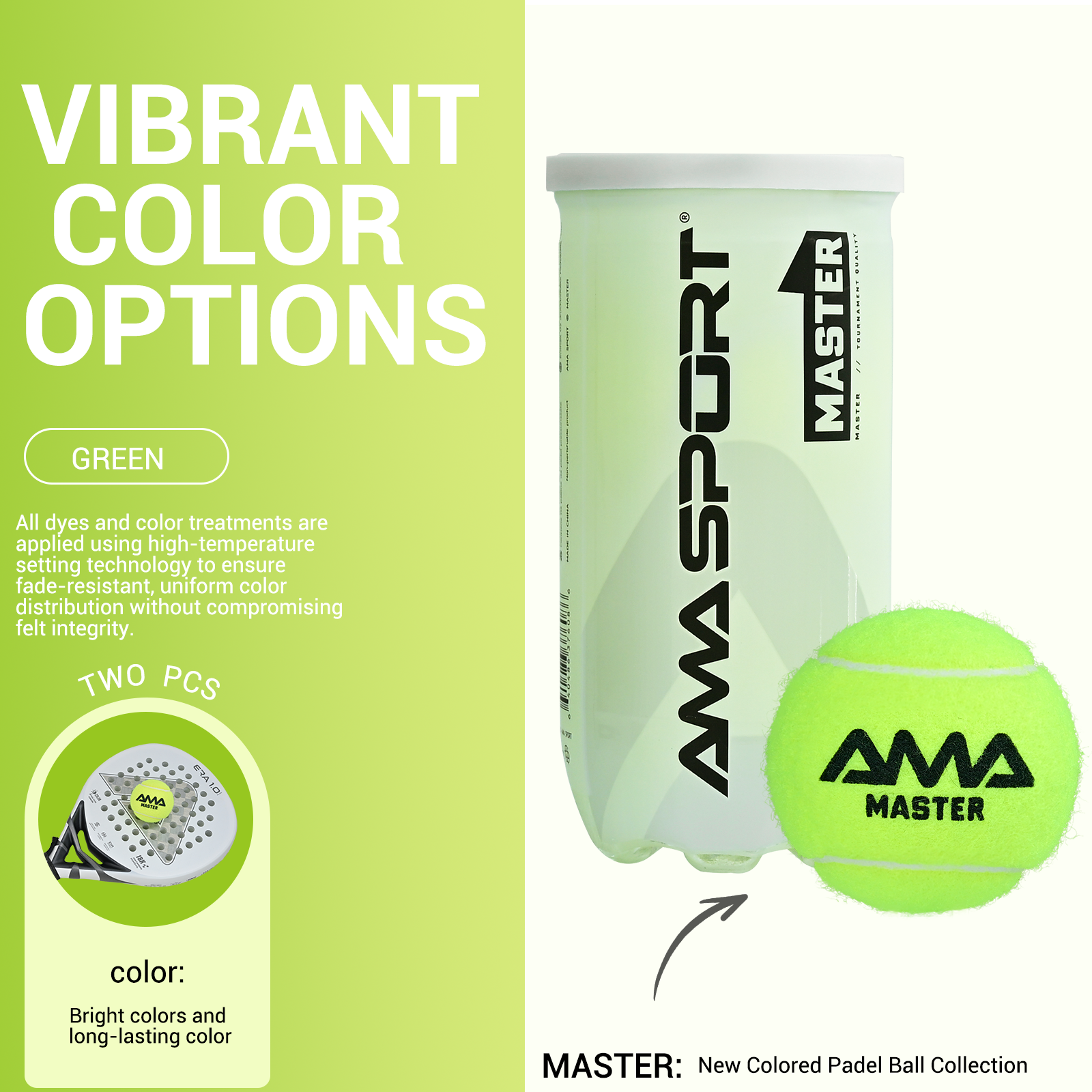 AMA MASTER Colored Padel Balls – Badminton Yonex Nanoflare recenzja i cena