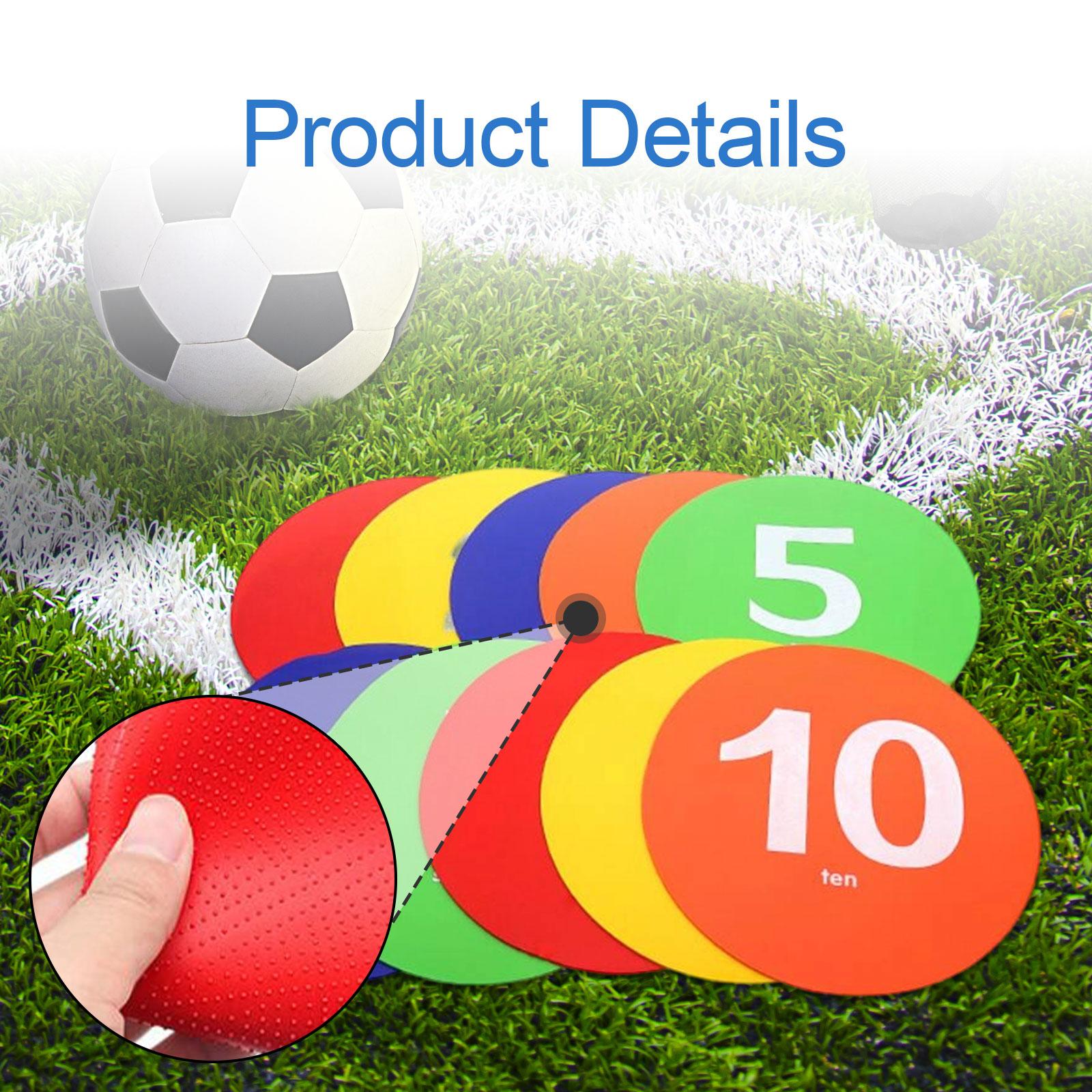 Flat Cone Spots Markers Colorf – Court Marker Cone recenzja i cena