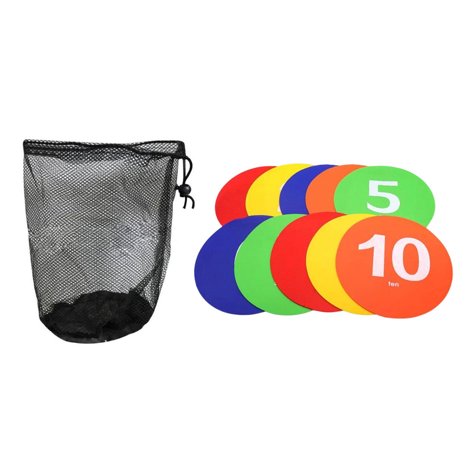 Flat Cone Spots Markers Colorf – Court Marker Cone recenzja i cena