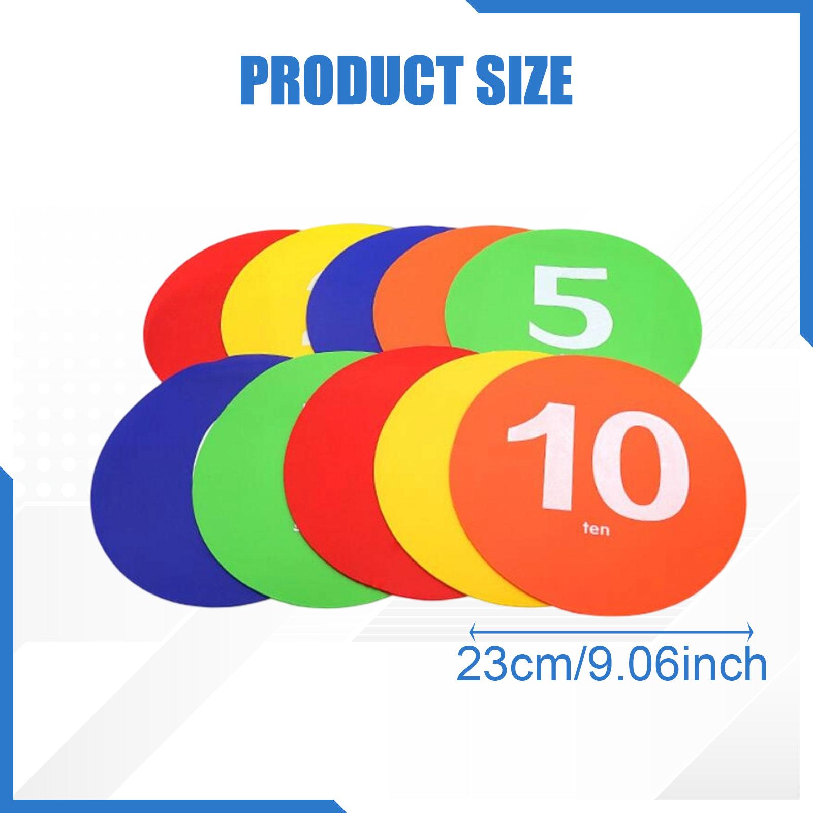 Flat Cone Spots Markers Colorf – Court Marker Cone recenzja i cena