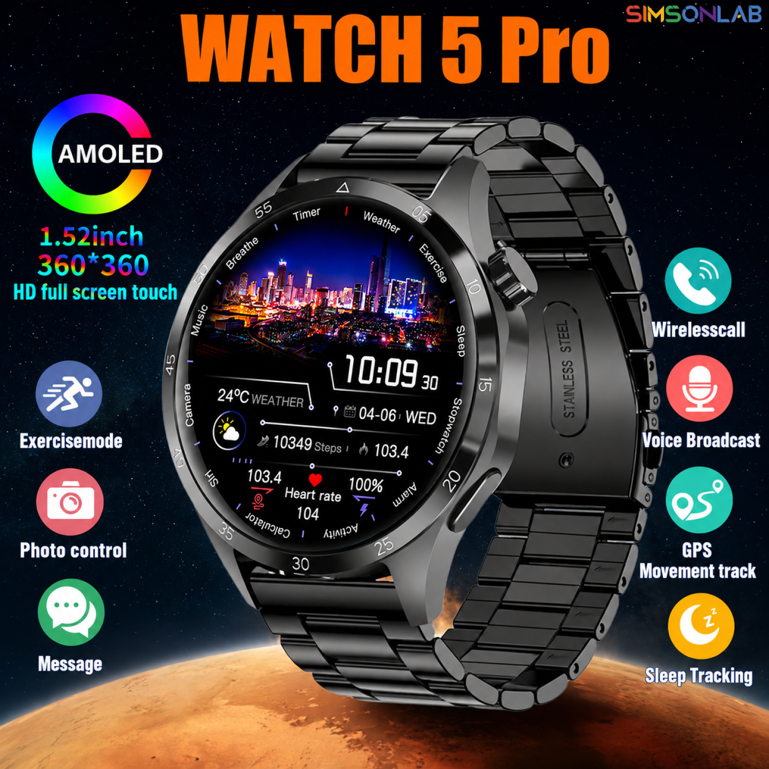 2026 Watch 5 Pro GPS Track Com – Badminton Photo recenzja i cena