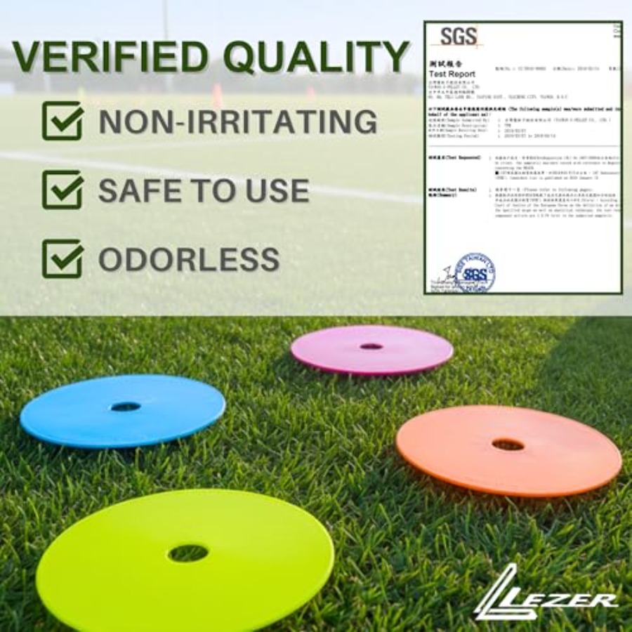 Flat Cones Spot Markers Soccer – Court Marker Cone recenzja i cena