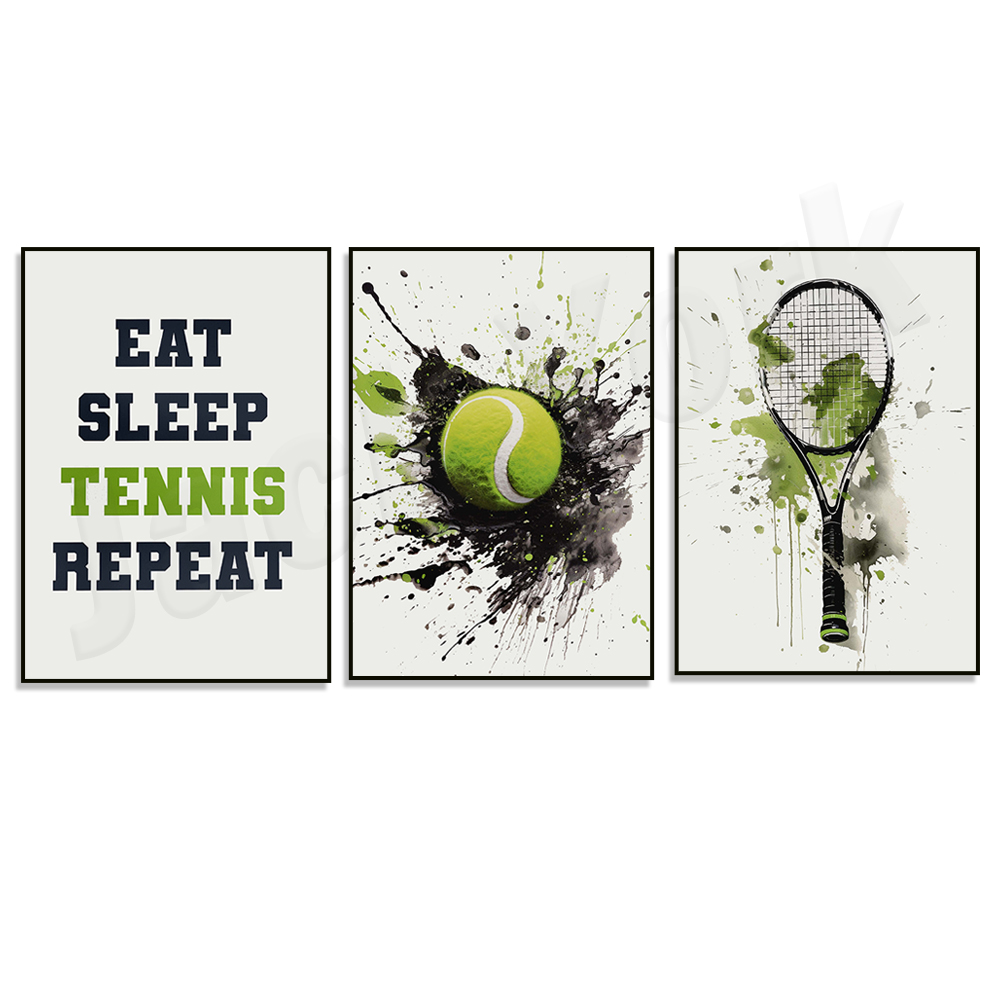 Tennis wall art, tennis prints – Badminton Poster recenzja i cena