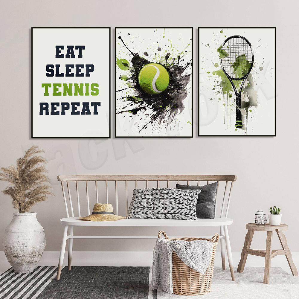 Tennis wall art, tennis prints – Badminton Poster recenzja i cena