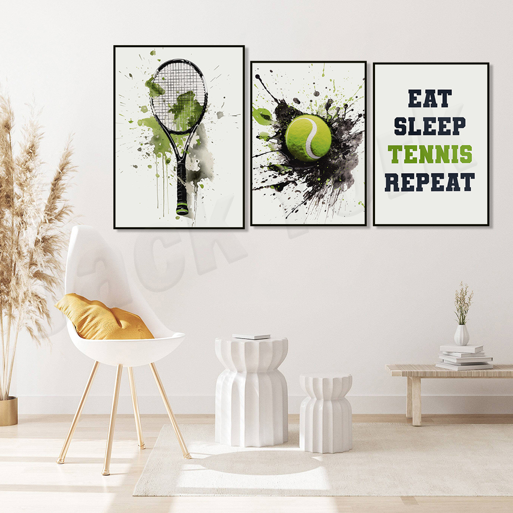 Tennis wall art, tennis prints – Badminton Poster recenzja i cena