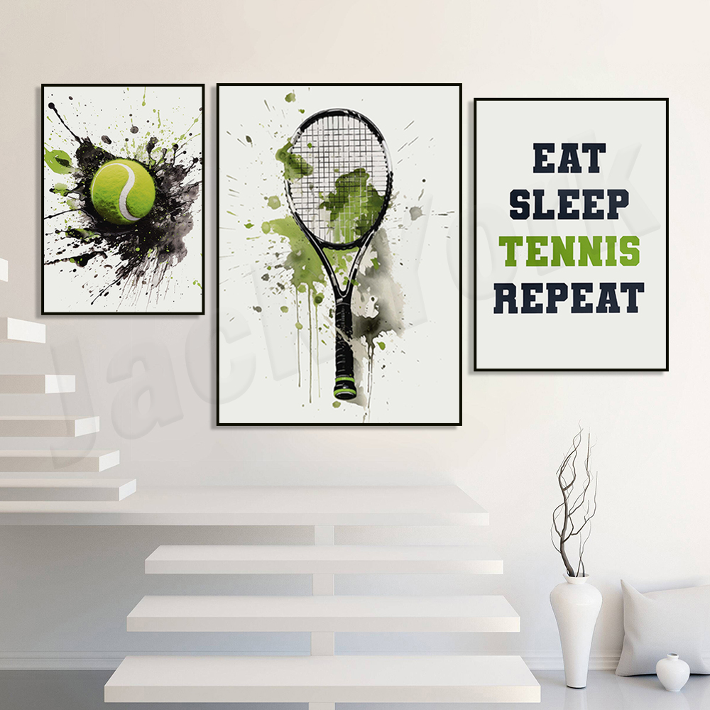 Tennis wall art, tennis prints – Badminton Poster recenzja i cena