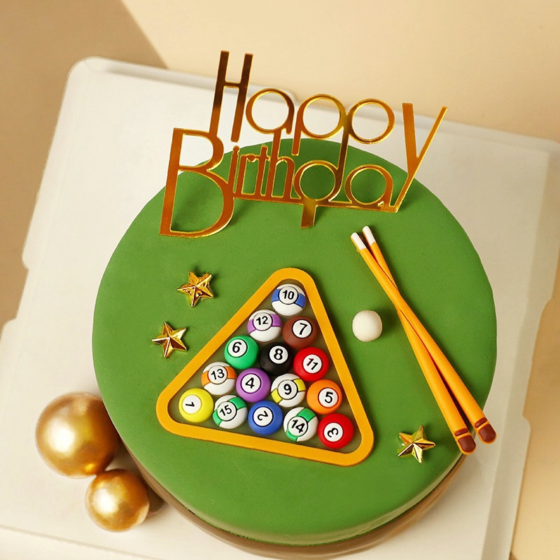 Billiard Ball Cake Decoration  – Badminton Kids recenzja i cena
