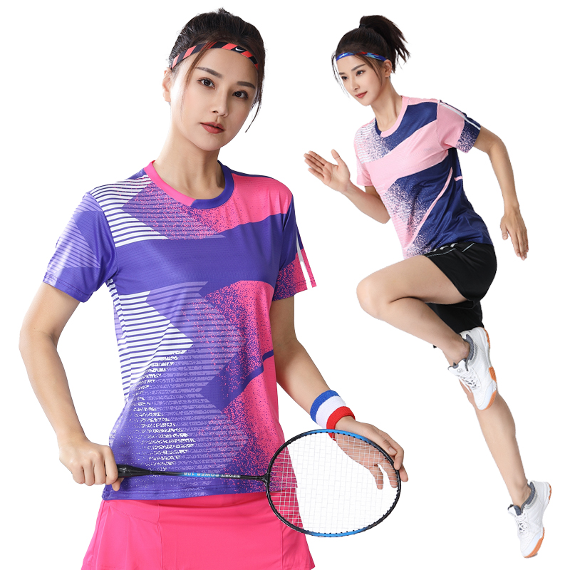 Prints Tennis Women Short Slee – Badminton Rank recenzja i cena