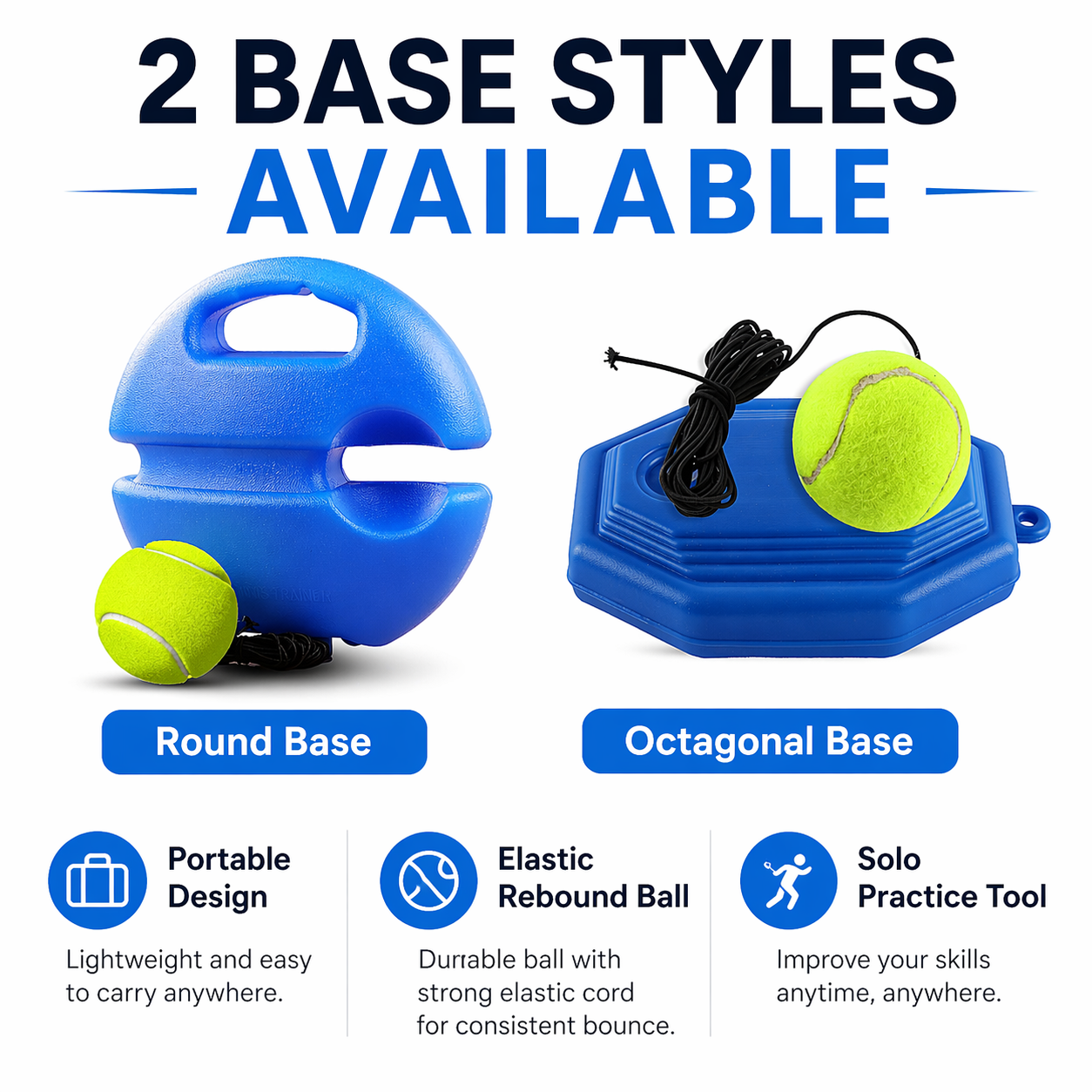 Portable Tennis Trainer Reboun – Badminton Smash recenzja i cena