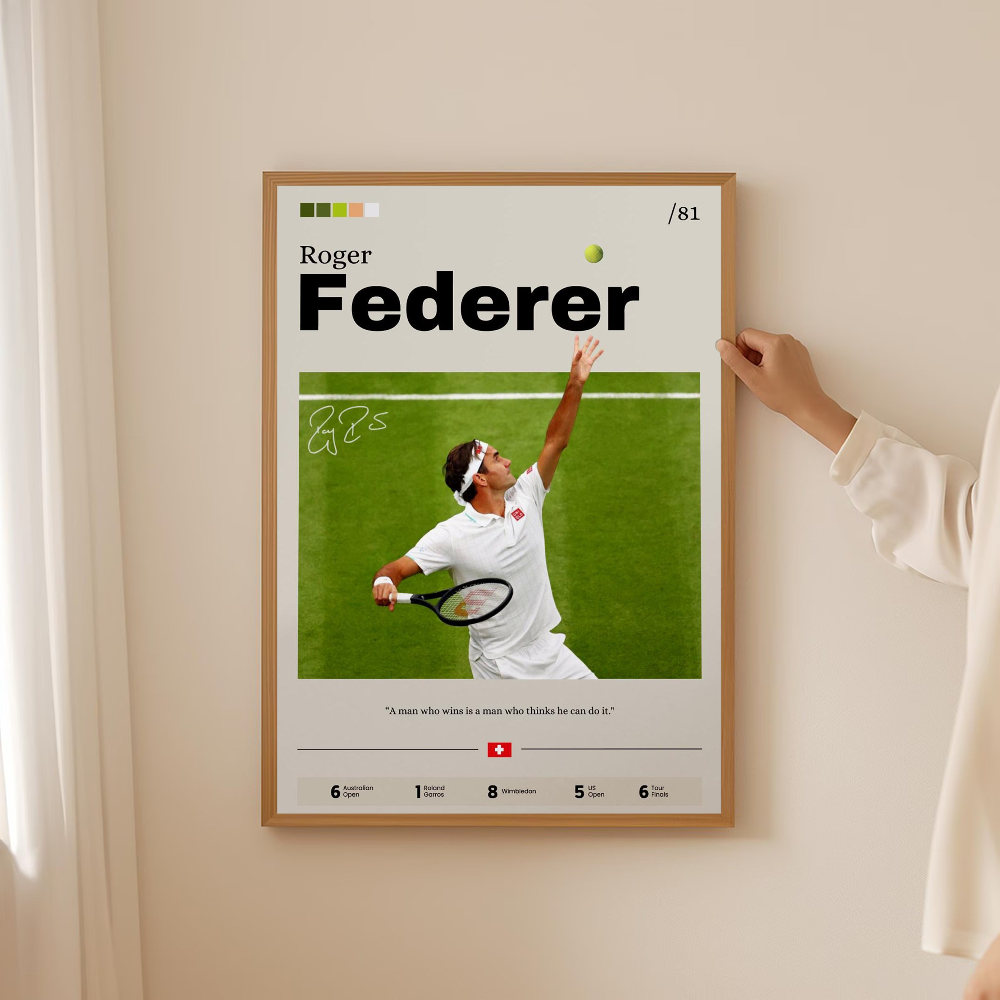 Tennis star Federer Alcaraz Po – Badminton Quotes recenzja i cena