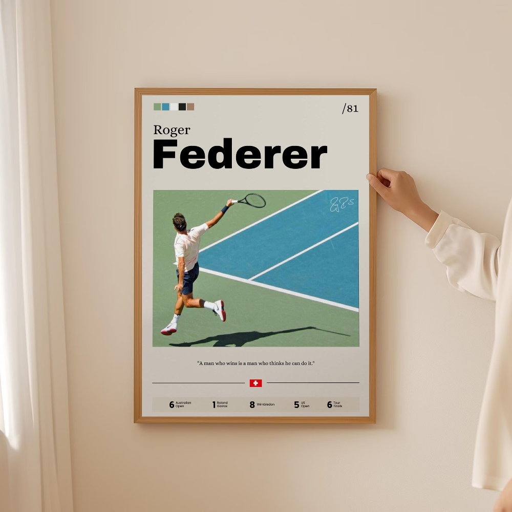 Tennis star Federer Alcaraz Po – Badminton Quotes recenzja i cena