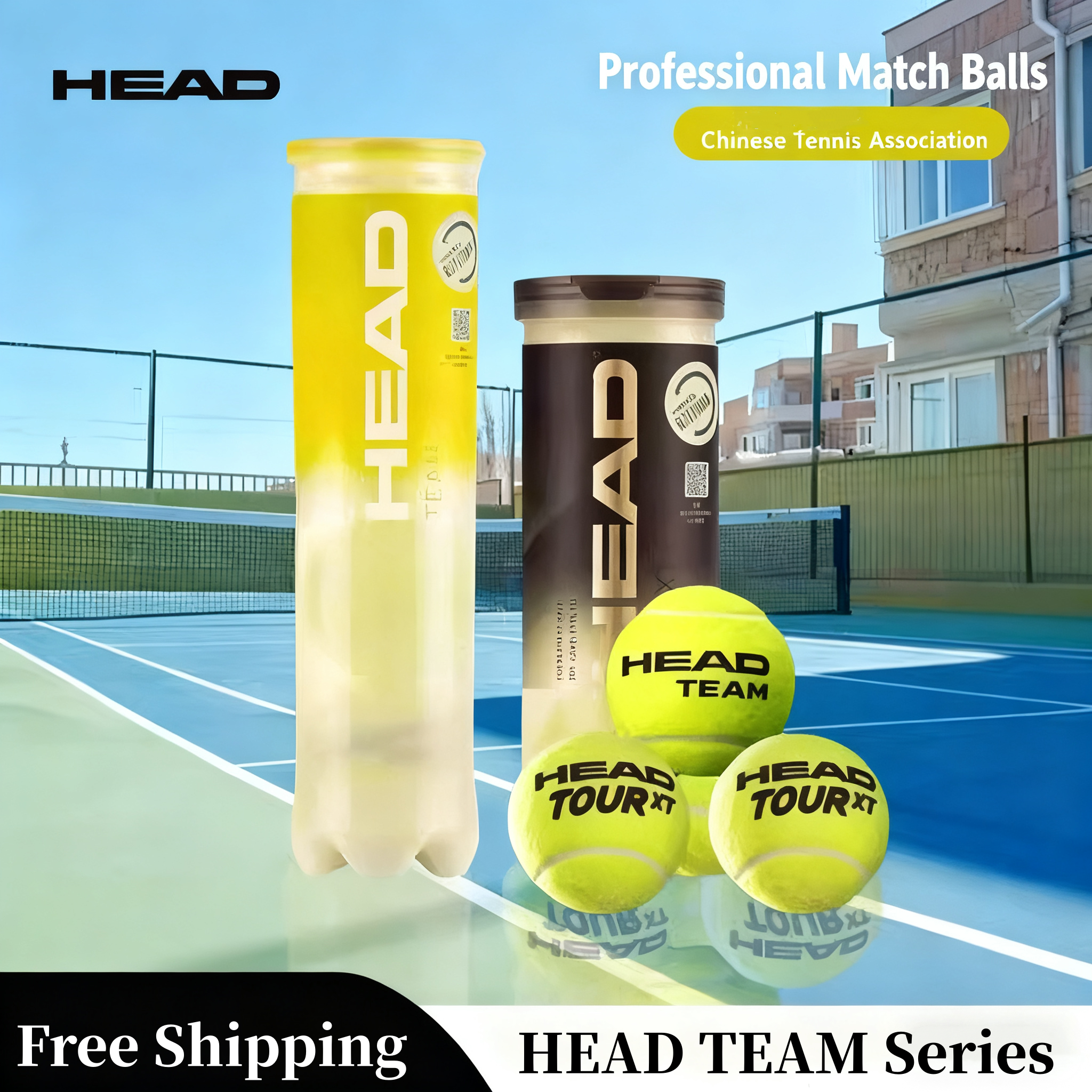HEAD Tennis Ball TEAM TOUR XT  – Badminton Yonex Nanoflare recenzja i cena